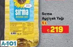 SIRMA AYÇİÇEK YAĞI 5 L SIRMA AYÇİÇEK YAĞI 5 L
